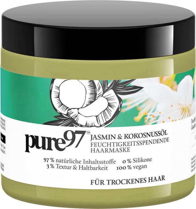 Produktbild Pure97 Jasmin & Kokosnussöl Haarmaske (200 ml)
