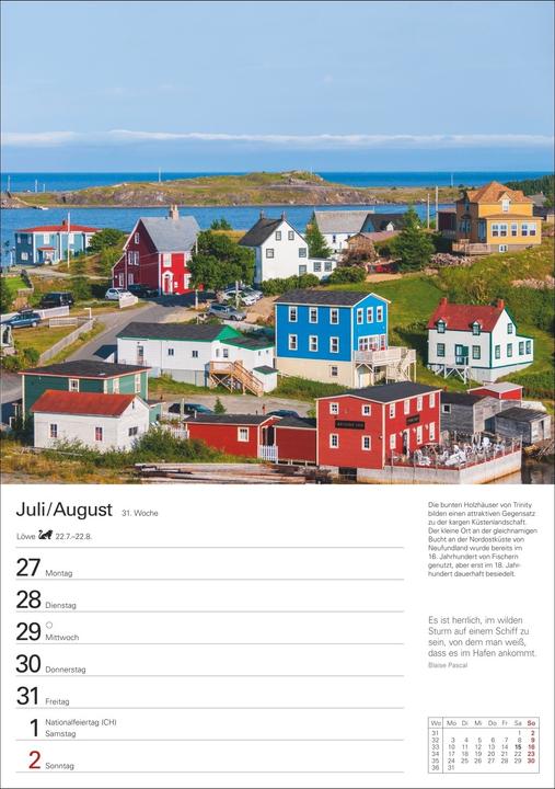 Produktbild Harenberg Kanada Wochenplaner 2026 - Eine Reise in 53 Bildern