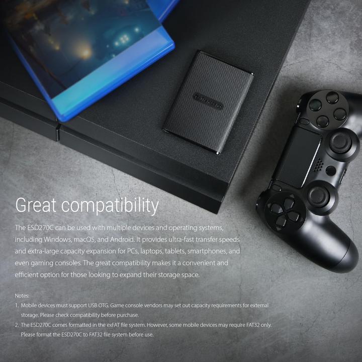 Produktbild Transcend ESD270C (2 TB)