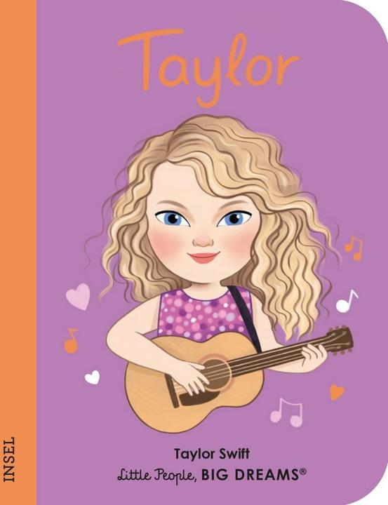 Actual product image Little People, Big Dreams. Mini – Taylor Swift (German, Borghild Fallberg, María Isabel Sánchez Vegara, Silke Kleemann, 2025)
