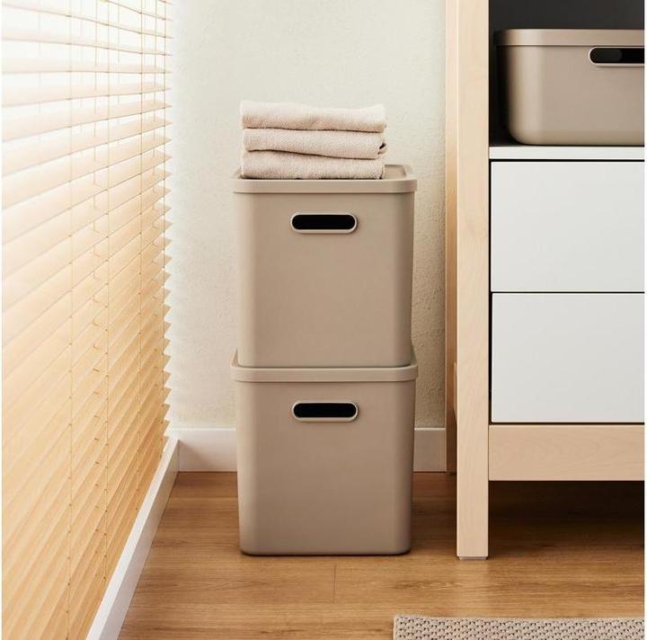 Produktbild Rotho Babydesign Spielzeugbox KAYO L Cappuccino