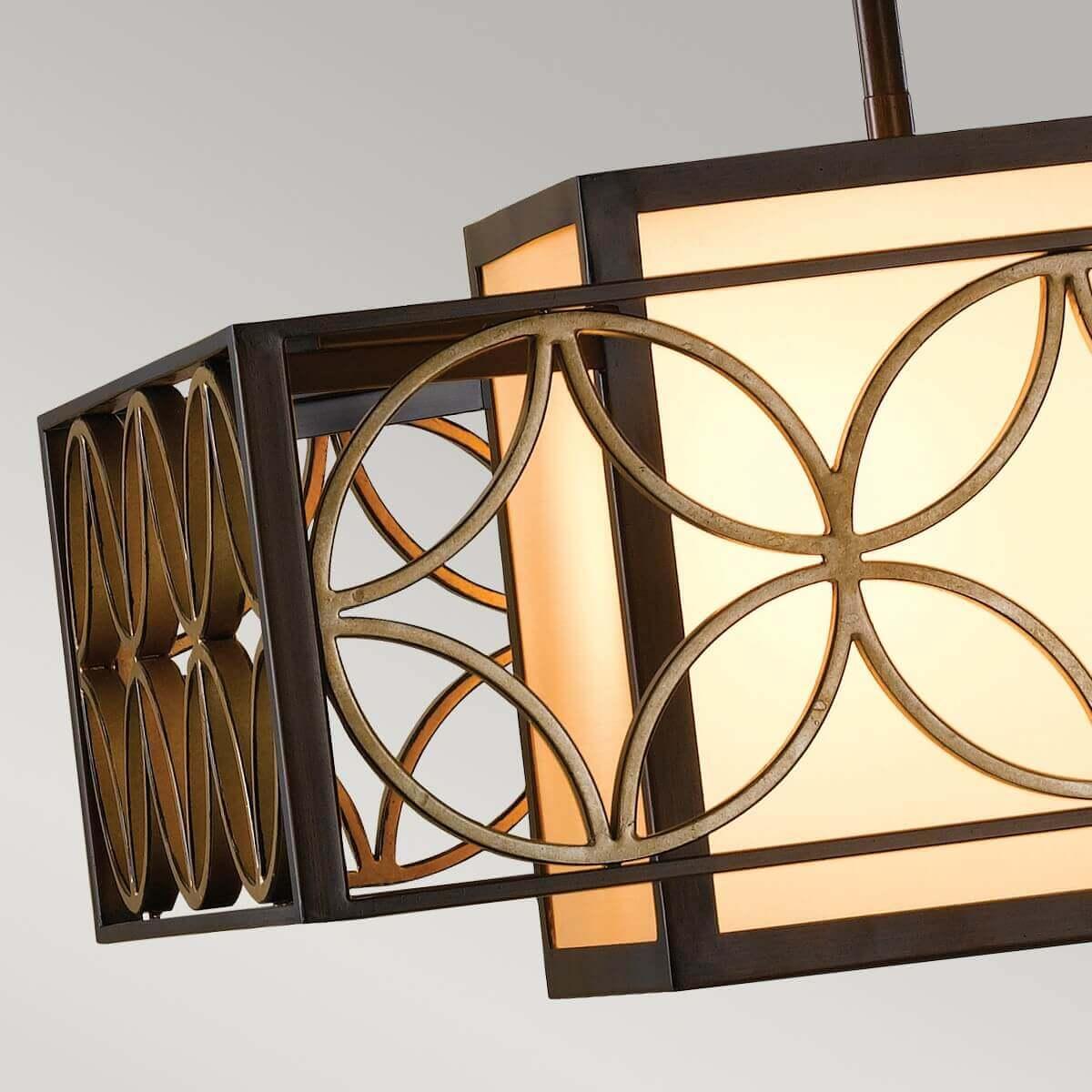 Thumbnail - Elstead Lighting, Kronleuchter, Remy Kronleuchter E27 Heritage Bronze, parisserie Gold