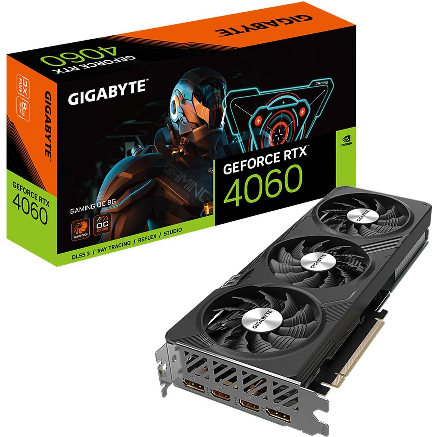 Gigabyte GeForce RTX 4060 8GB GAMING OC (8 GB), Grafikkarte