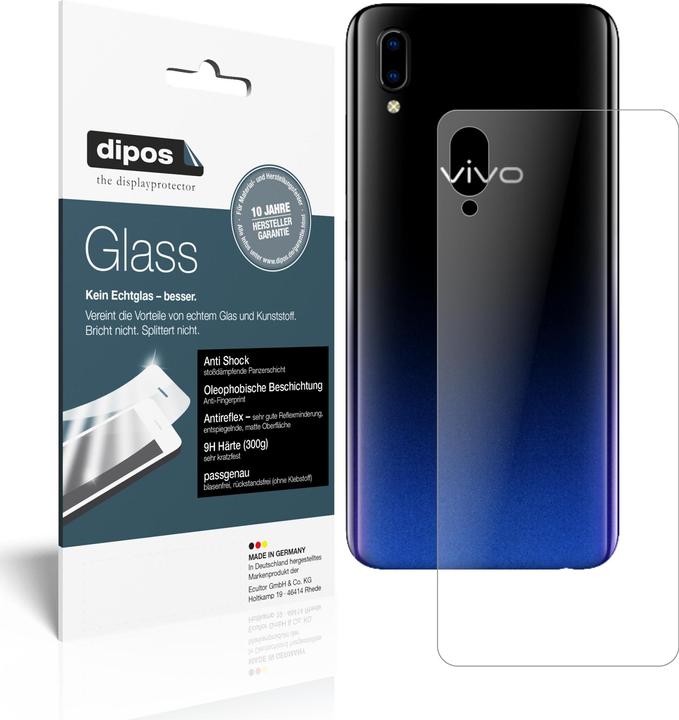 Actual product image Dipos Screen Protector Anti-Shock (2 pcs., Vivo Y91)