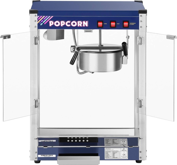 Actual product image Royal Catering Popcornmaschine RCPR-1350