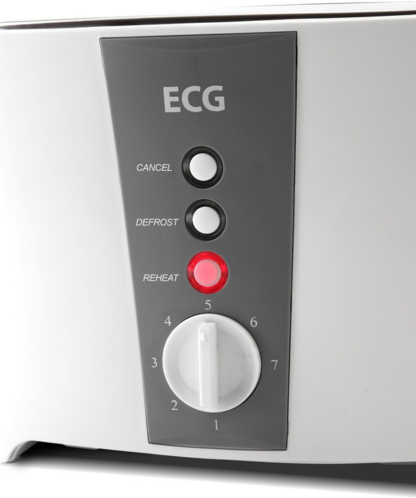 Produktbild ECG ST 818 Toaster 2 Scheibe(n), Edelstahl