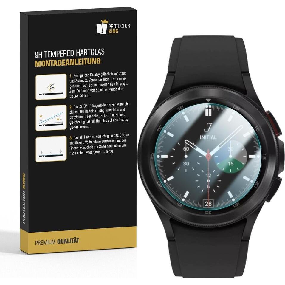 Thumbnail - Protectorking 3x gmafgSaTempered 9H Hartglas 42D KLAR, Smartwatch Schutzfolie, Transparent