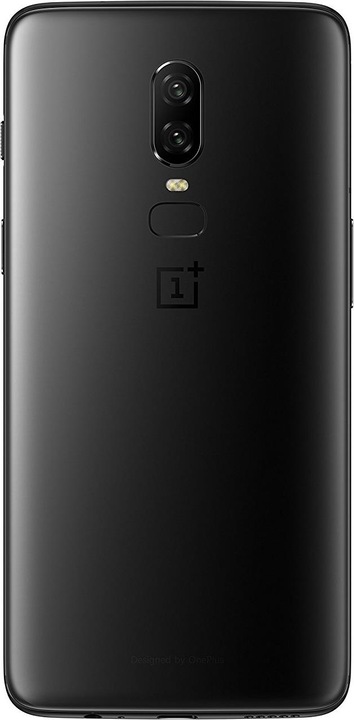 Actual product image OnePlus 6 (128 GB, Midnight Black, 6.28", Dual SIM, 16 Mpx, 4G)
