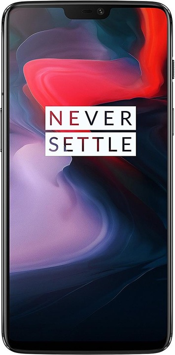 Produktbild OnePlus 6 (128 GB, Mirror Black, 6.28", Dual SIM, 16 Mpx, 4G)