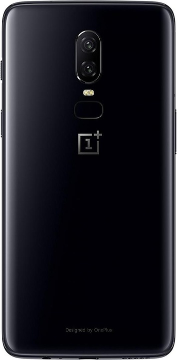 Produktbild OnePlus 6 (128 GB, Mirror Black, 6.28", Dual SIM, 16 Mpx, 4G)