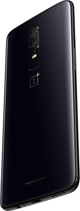 Produktbild OnePlus 6 (128 GB, Mirror Black, 6.28", Dual SIM, 16 Mpx, 4G)