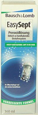 Actual product image Bausch + Lomb EasySept Peroxide Solution (360 ml)