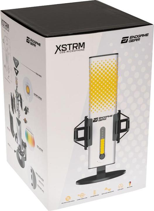 Image du produit Endgame Gear Microphone XSTRM USB blanc