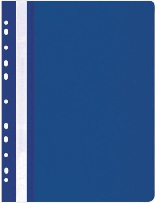 Office Klemmmappe A4 PP blau (25 Stück) (A4, 25x)