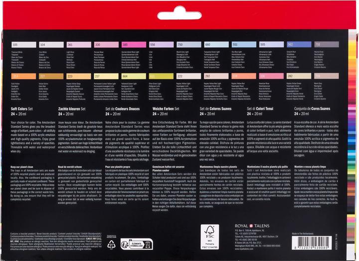 Image du produit Talens Acrylique Amsterdam Standard Set (Multicolore, 480 ml)