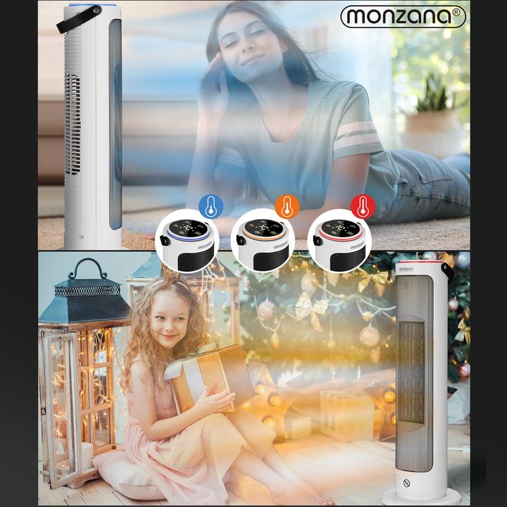 Actual product image Monzana Fan heater (2000 W)