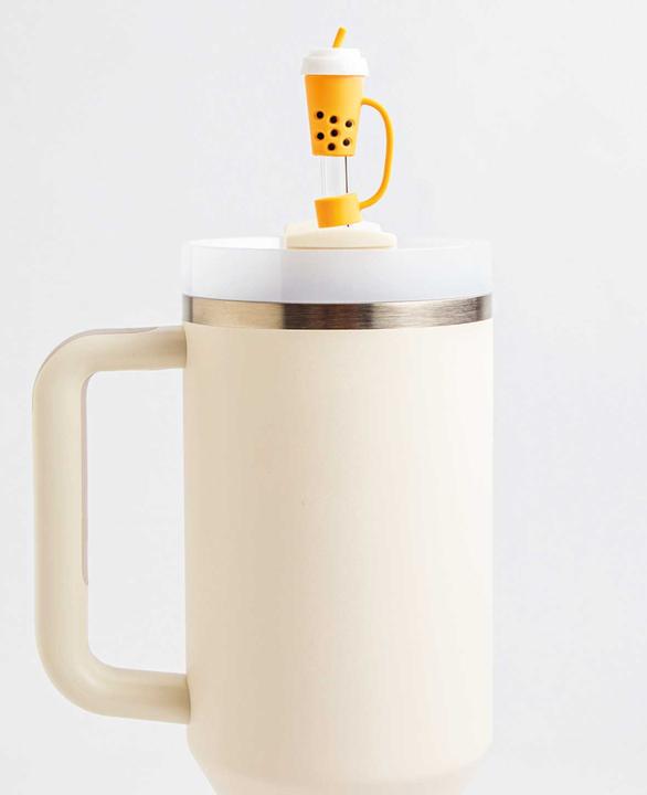 Actual product image I Am Creative Silikon Trinkhalm-Abdeckung passend für Trinkflaschen, Stanley