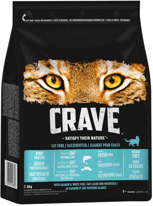 Crave Adult Lachs&Weissfisch (Adult, 2800 g)