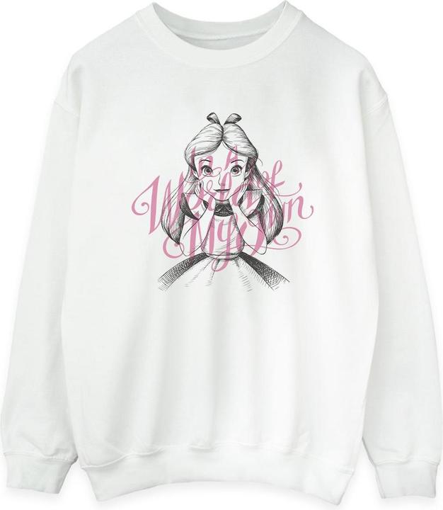 Image du produit Disney Sweatshirt Womens/Ladies Alice In Wonderland In A World Of My Own (Alice au pays des merveilles (M)