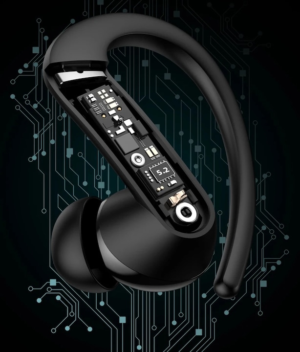 Actual product image Lenovo Thinkplus LivePods T50 wireless in-ear headphones black