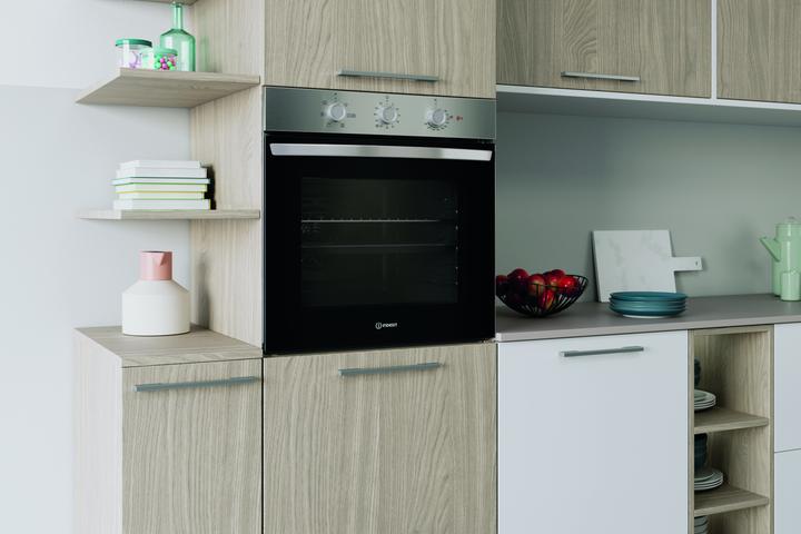 Image du produit Indesit Multifunktionsofen Edelstahl 66 Lt 6 Funktionen