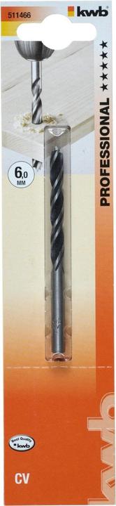 Image du produit kwb Mèches hélicoïdales à bois (6 mm)