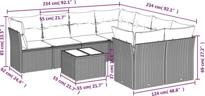 Produktbild vidaXL Siena