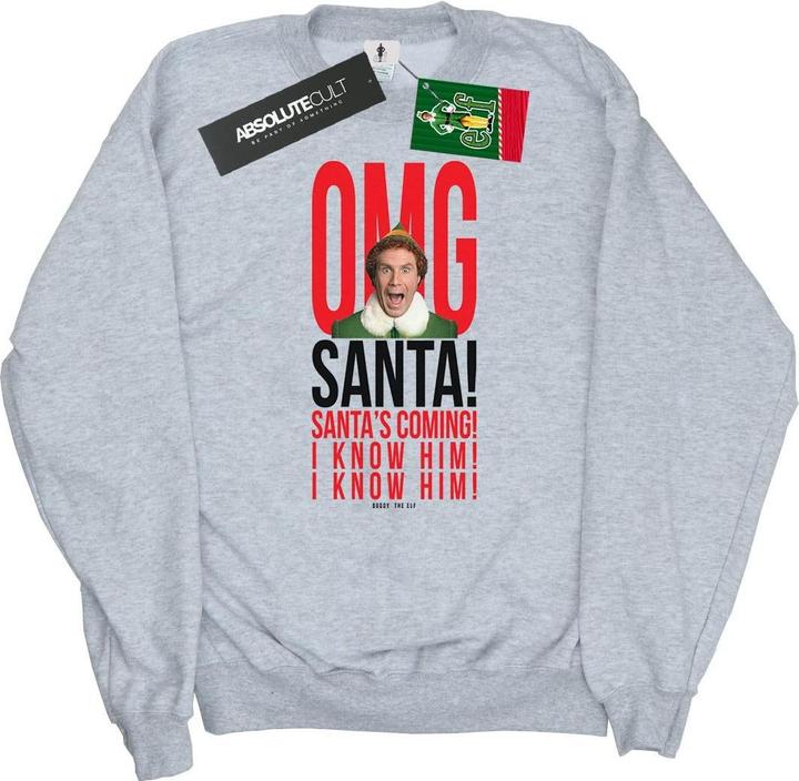 Produktbild Elf OMG Santa I Know Him Sweatshirt (3XL)
