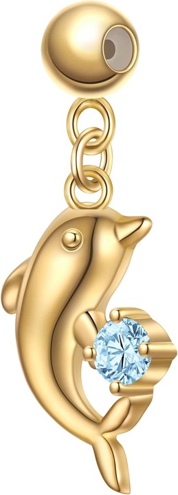 Produktbild Glanzstücke München Damen Charm Delfin - 36882 (Sterling Silber)