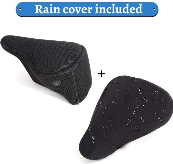 Actual product image Thermrup Heated bicycle saddle cover