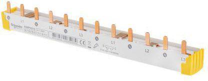 Produktbild Schneider Electric Acti9 Cutable Comb Busbar 3+N 100A 12Mod