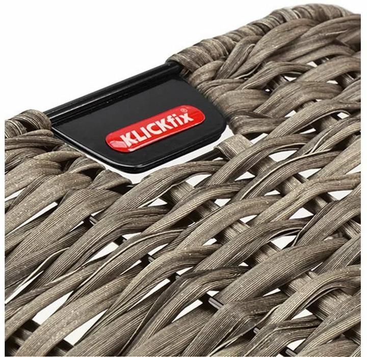 Actual product image KlickFix Velo basket Structura reed Brown (16 l)