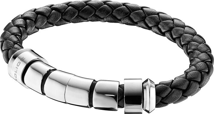 Immagine prodotto Police Bracciale (23 cm, Acciaio inossidabile, Cuoio)