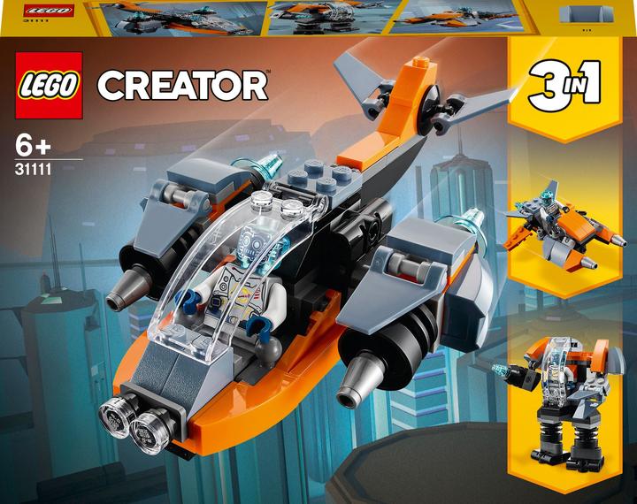 Actual product image LEGO Cyber Drone (31111, LEGO Creator 3-in-1)