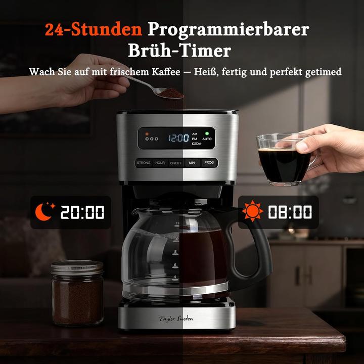 Produktbild Taylor Swoden Filterkaffeemaschine mit Eiskaffee-Modus