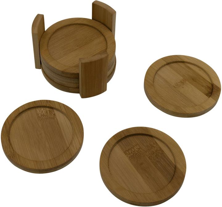 Actual product image Stronghold Coaster set (6 x, Glass coaster)