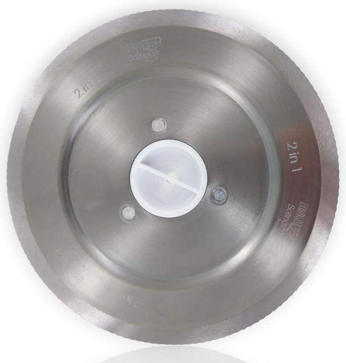 Actual product image DL-Pro Round blade serrated edge for MAS MS universal slicer