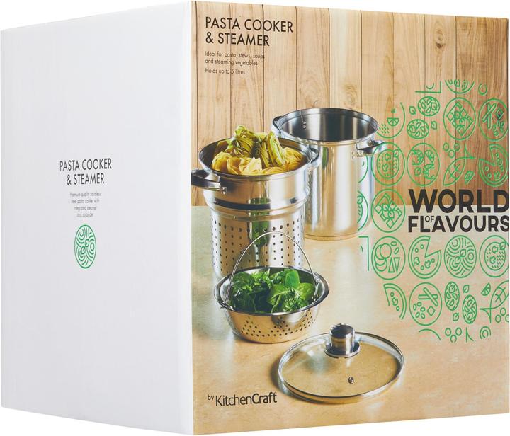 Produktbild World of Flavours Pastatopf (Kochtopf, Edelstahl)