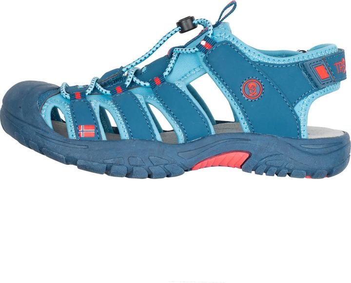 Dolphin blue, Spicy Red