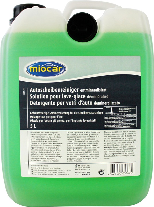 Miocar Lavavetri per auto (5 l)