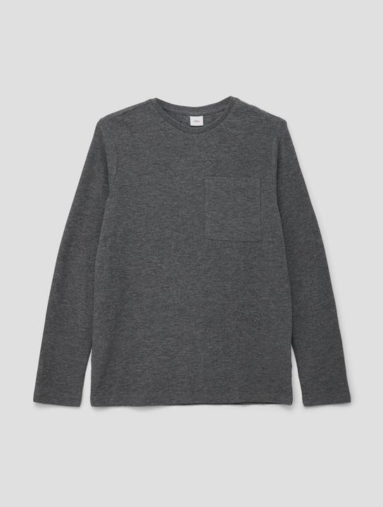 Produktbild s.Oliver T-Shirt Longsleeve mit Waffelpiqué-Struktur (M)