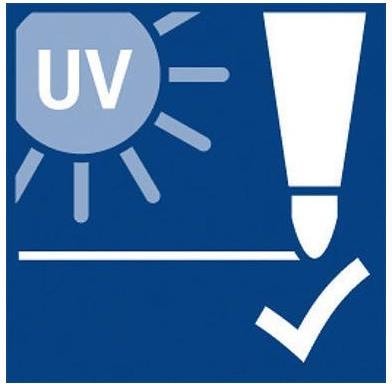Actual product image Staedtler Lumocolor Permanent - Glasochrom - Marker (Yellow, 1 x)