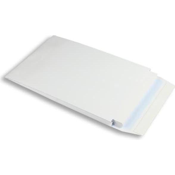 Thumbnail - Blanke, Versandtasche + Luftpolstertasche, Faltentaschen 229x324x25mm C4 140g/qm haftklebend VE=125 Stück weiss (1 x)