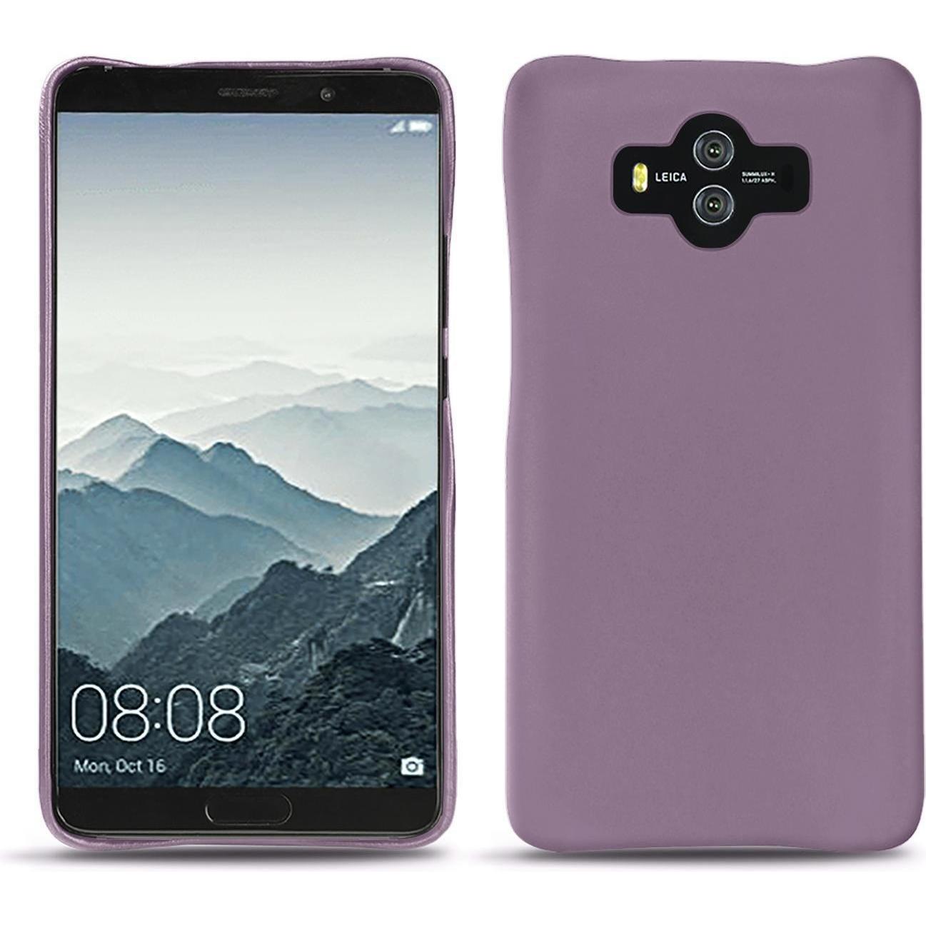 Noreve Lederschutzhülle (Huawei Mate 10), Smartphone Hülle, Violett