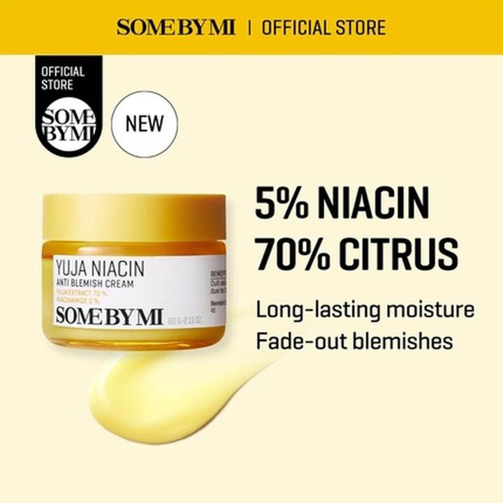 Actual product image Some By Mi Yuja Niacin Anti-Blemish Cream (24h cream)