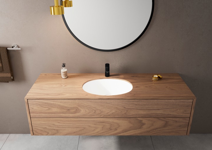 Actual product image hansgrohe Vernis Blend single-lever basin mixer 100 without pop-up waste
