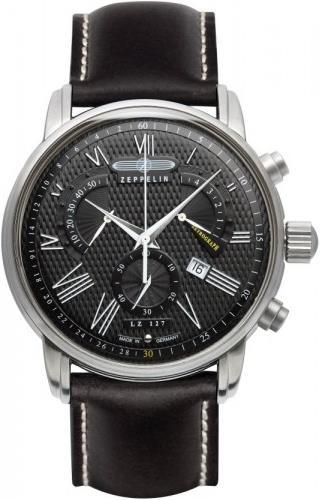Actual product image Zeppelin LZ127 Transatlantic (Analogue wristwatch, Chronograph, 42 mm)