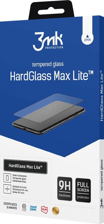 Productafbeelding 3MK Hardglass Max Lite Scherm Beschermer (1 Stuk, Samsung Galaxy S22 5G)