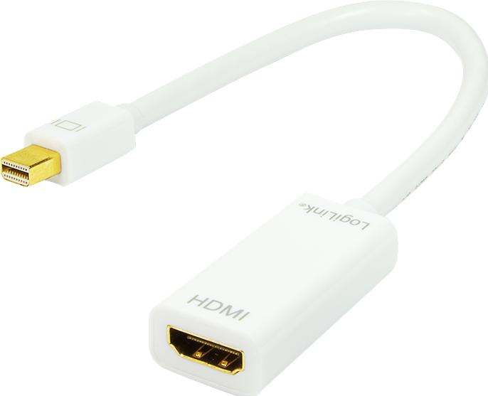 Actual product image LogiLink Mini DP zu (HDMI, 10 cm)