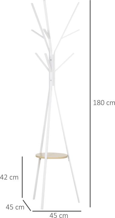 Actual product image Homcom Coat rack